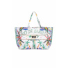Sac cabas Raphia Blanc