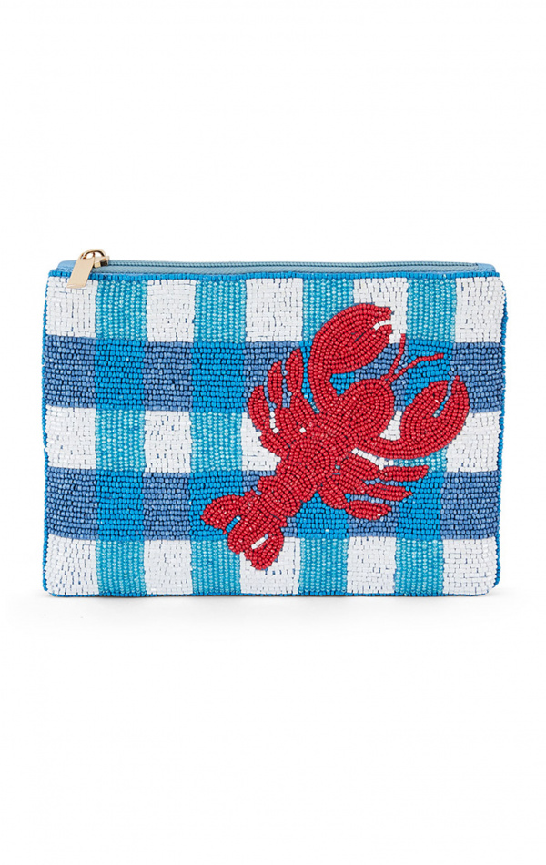 Pochette Haina Bleue