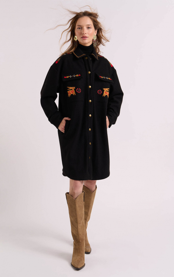 Manteau Angele Noir