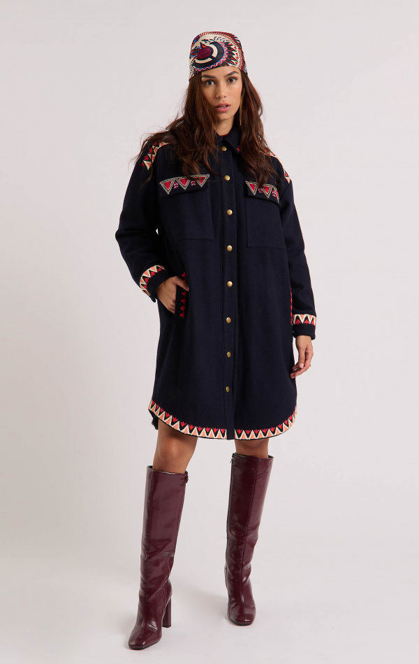 Manteau Angele Marine