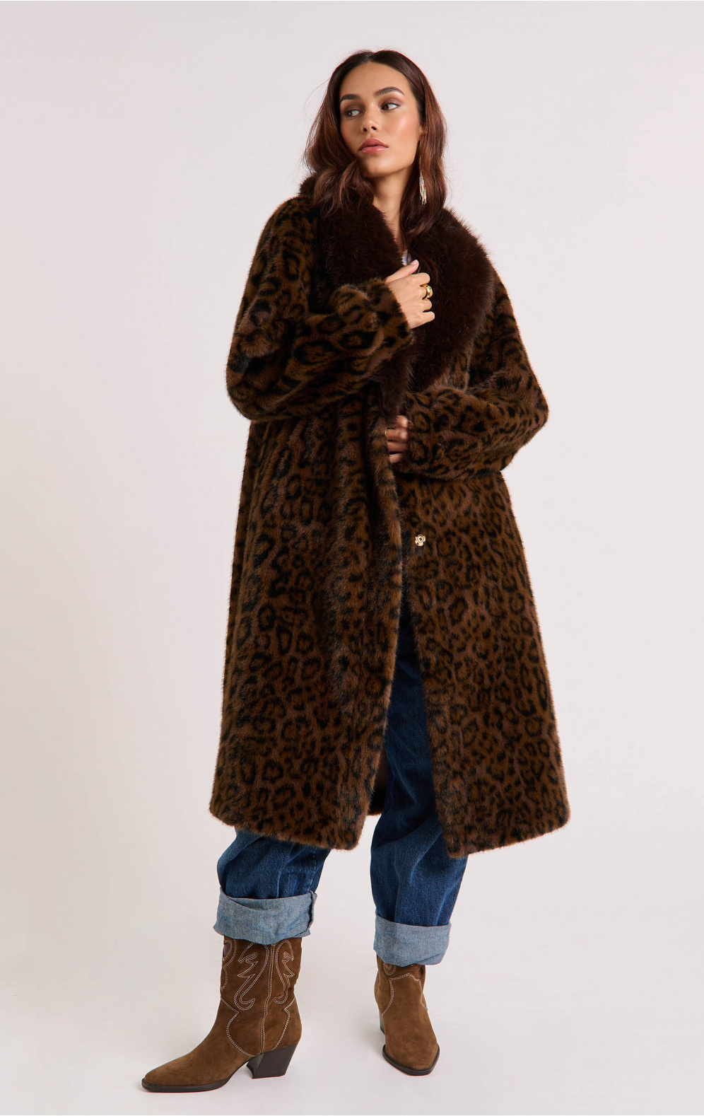 Manteau Coleen Marron