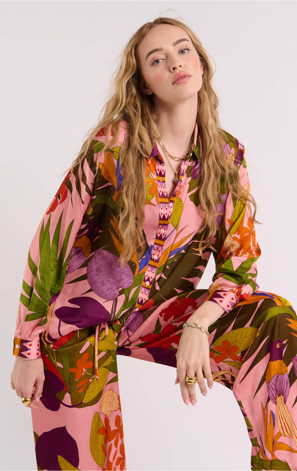 Chemise Bonaventure Petal Rose