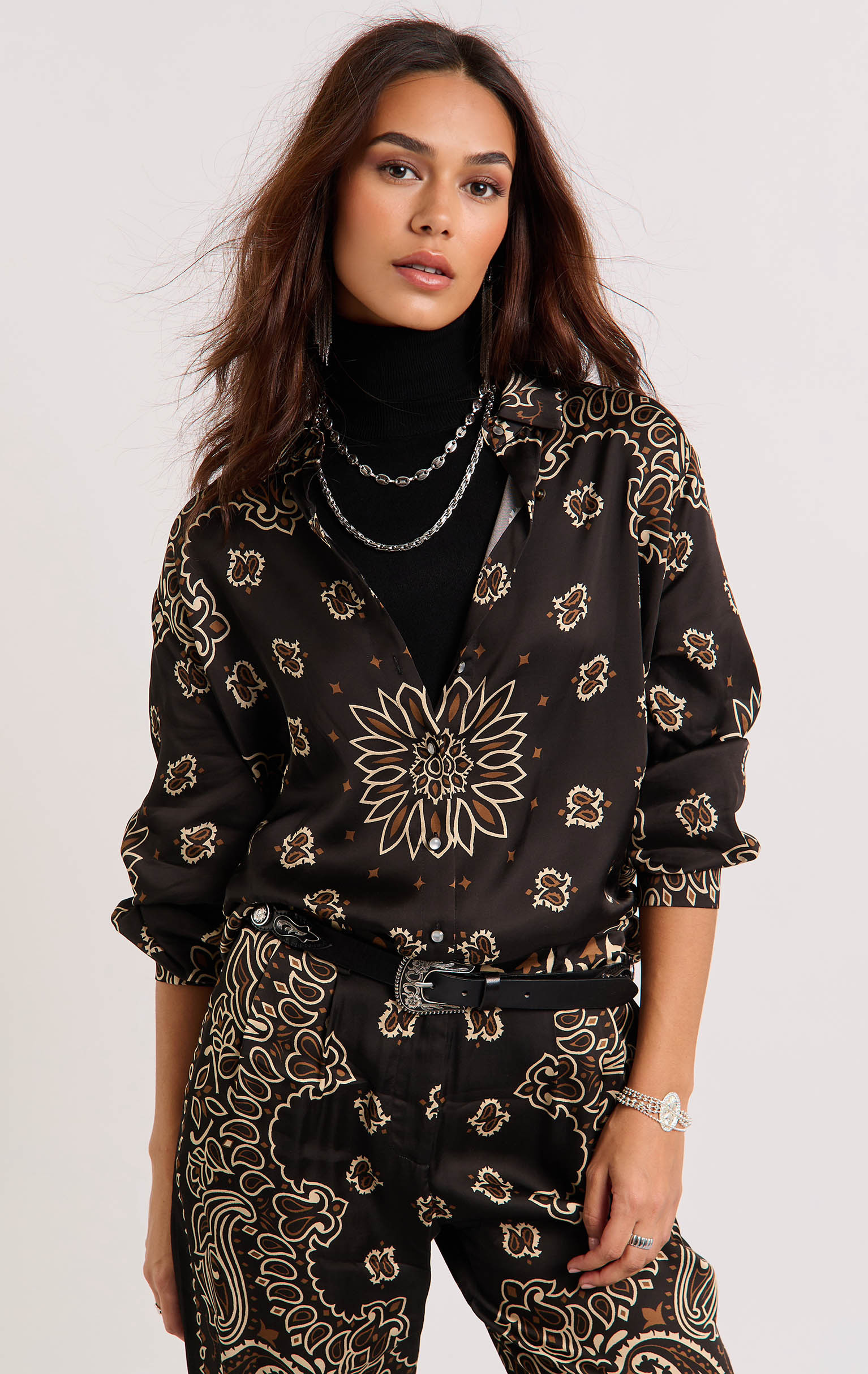 Chemise Fayruz Noire