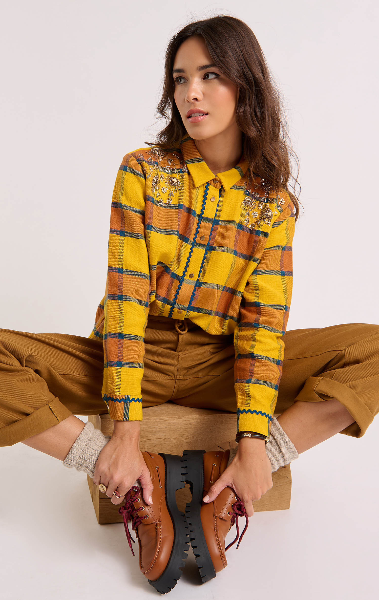 Chemise Gael Jaune