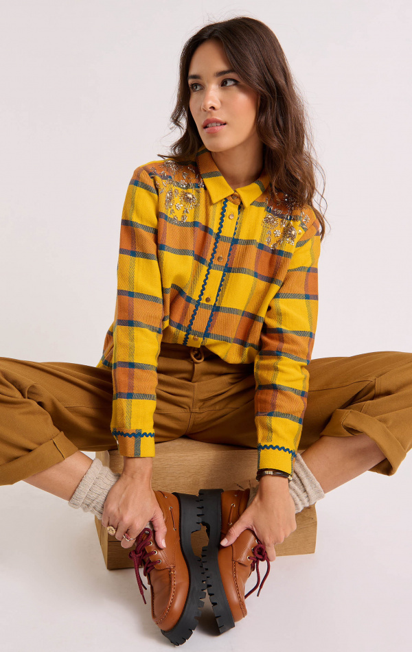 Chemise Gael Jaune