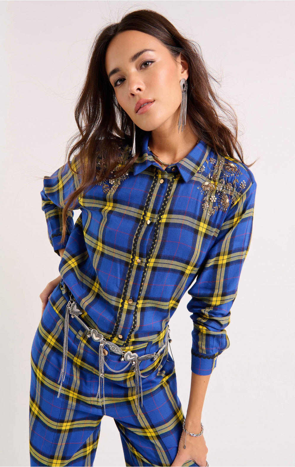 Chemise Gael Bleue