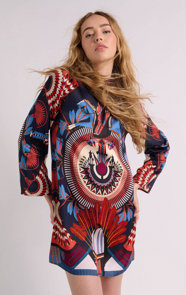 Robe Seraphine Bleue
