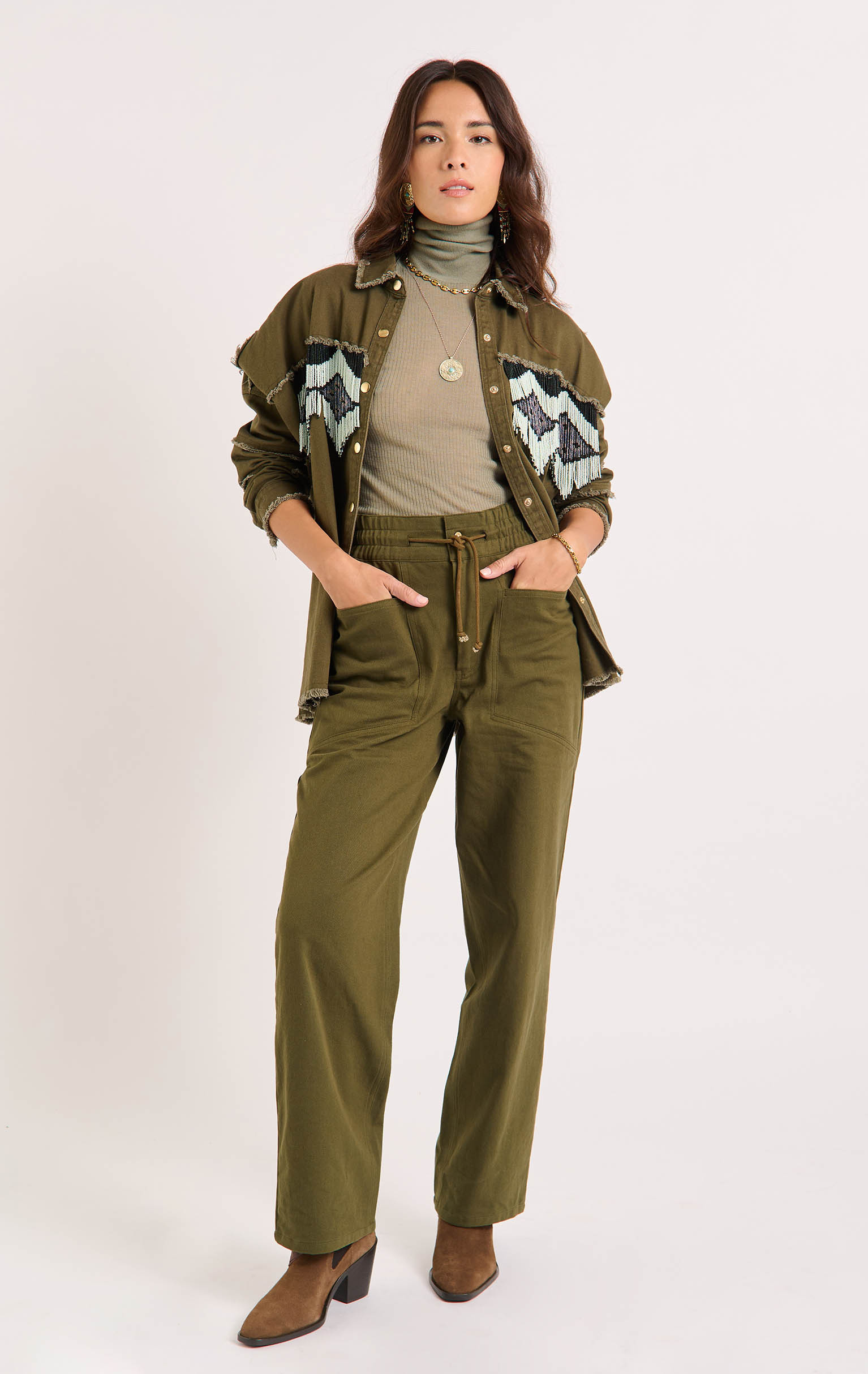 Pantalon Randy Kaki