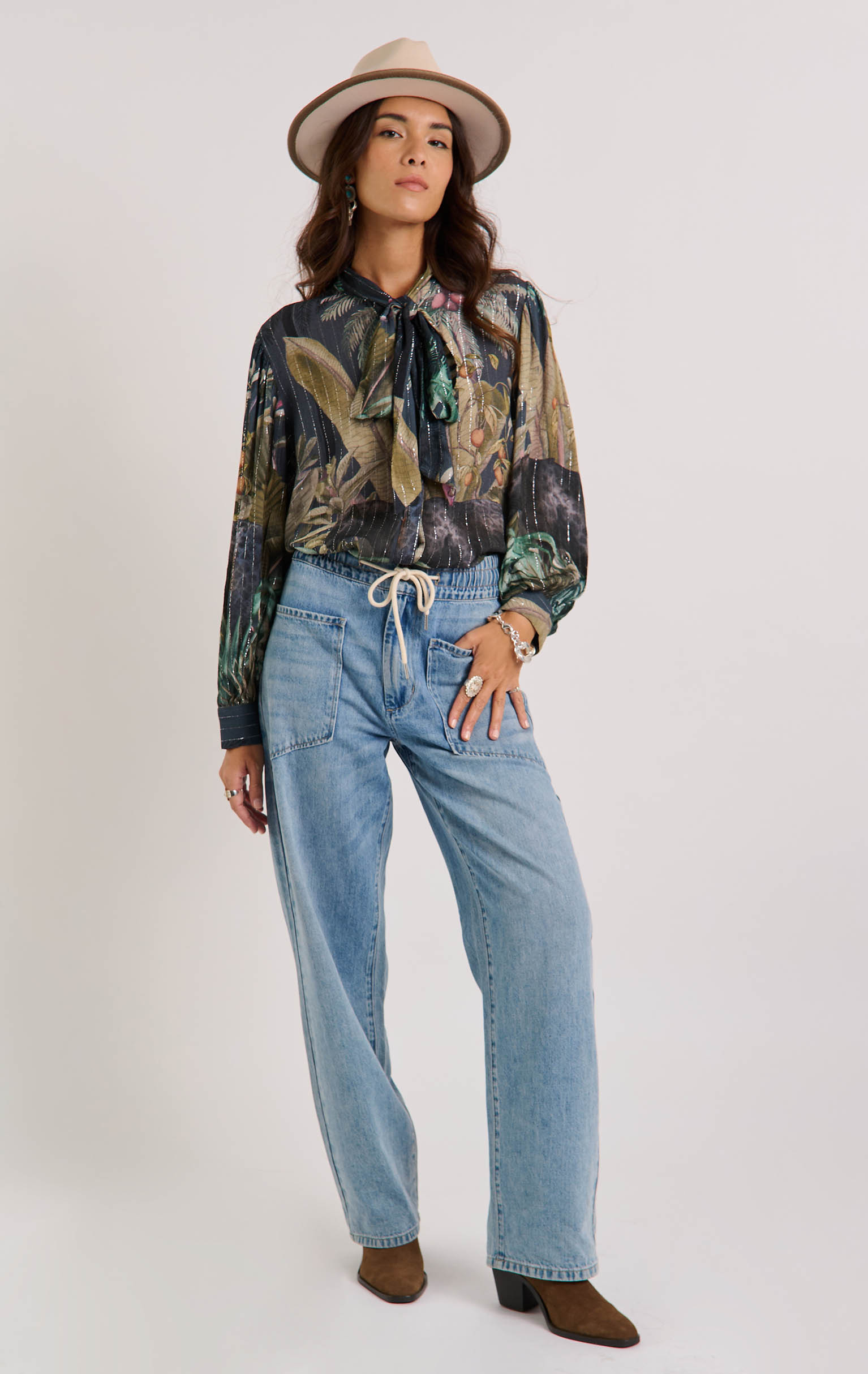 Pantalon jean Lilibet Bleu