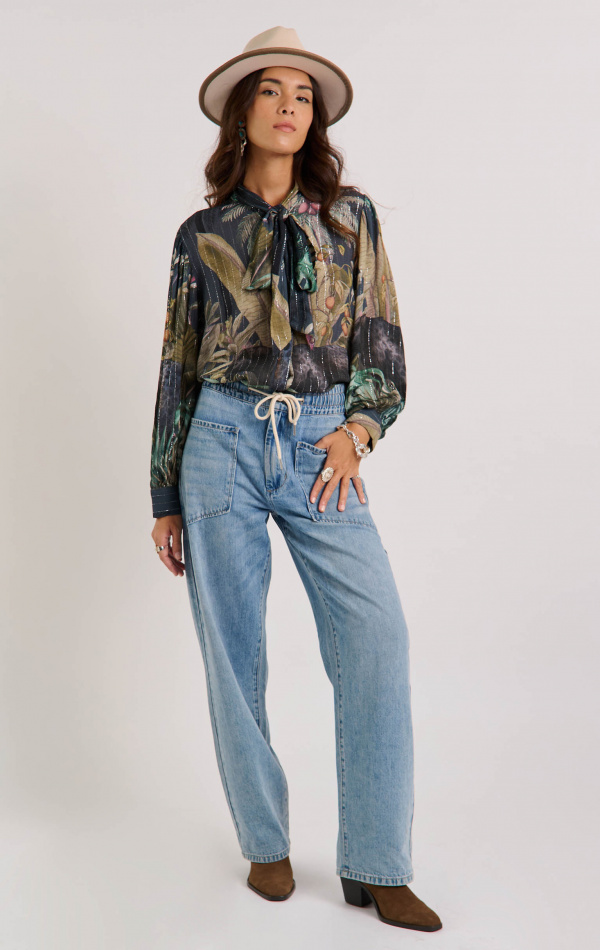 Pantalon jean Lilibet Bleu