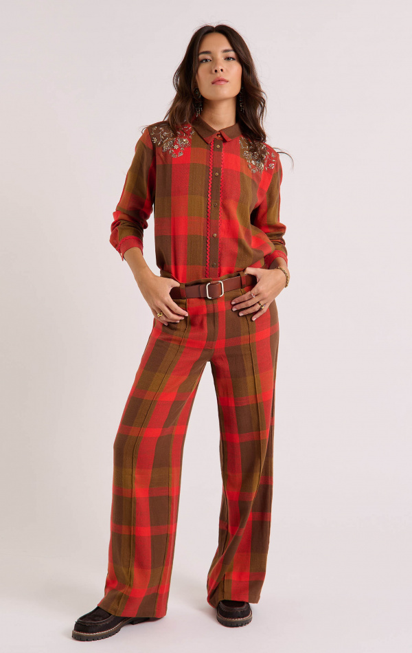 Pantalon Gaspard Rouge