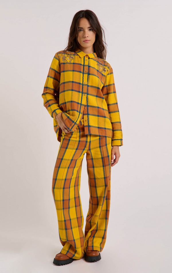 Pantalon Gaspard Jaune