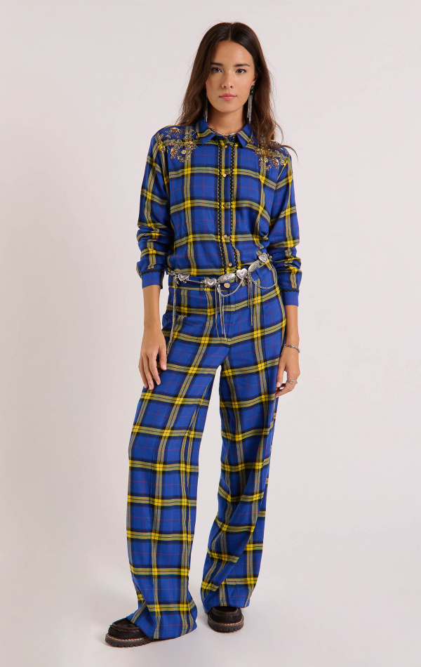 Pantalon Gaspard Bleue