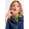 Mini Foulard Diamonds Vert