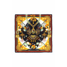 Foulard Diamonds Noir