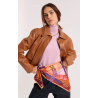 Foulard Medium Diamonds Corail
