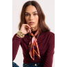 Mini Foulard Diamonds Corail
