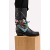 Mini Foulard Jardin d'hiver Noir