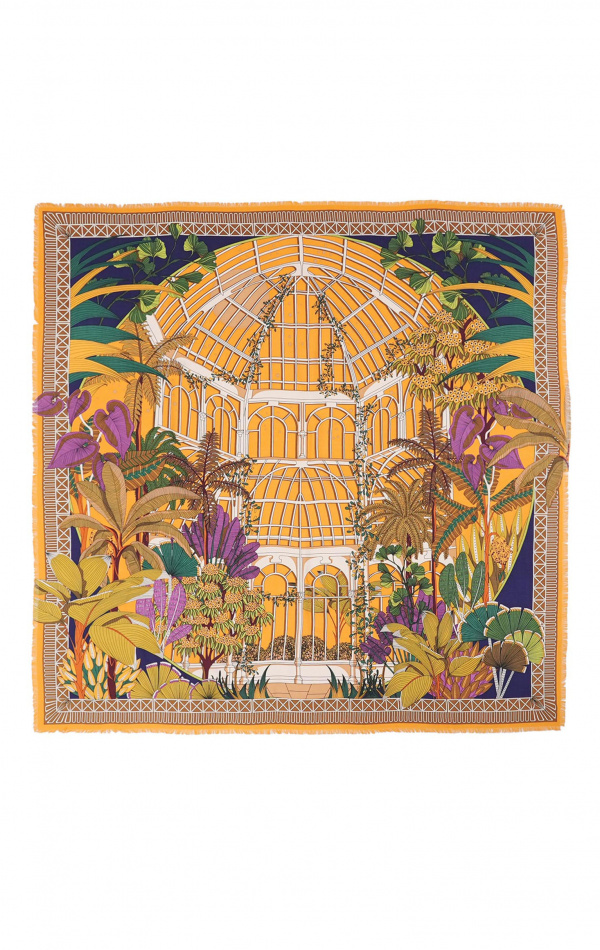 Foulard Jardin d'hiver Jaune