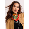 Mini Foulard Machu Pichu Ocre