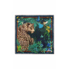 Foulard Panthere Bleu