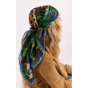 Foulard Medium Panthere Bleu