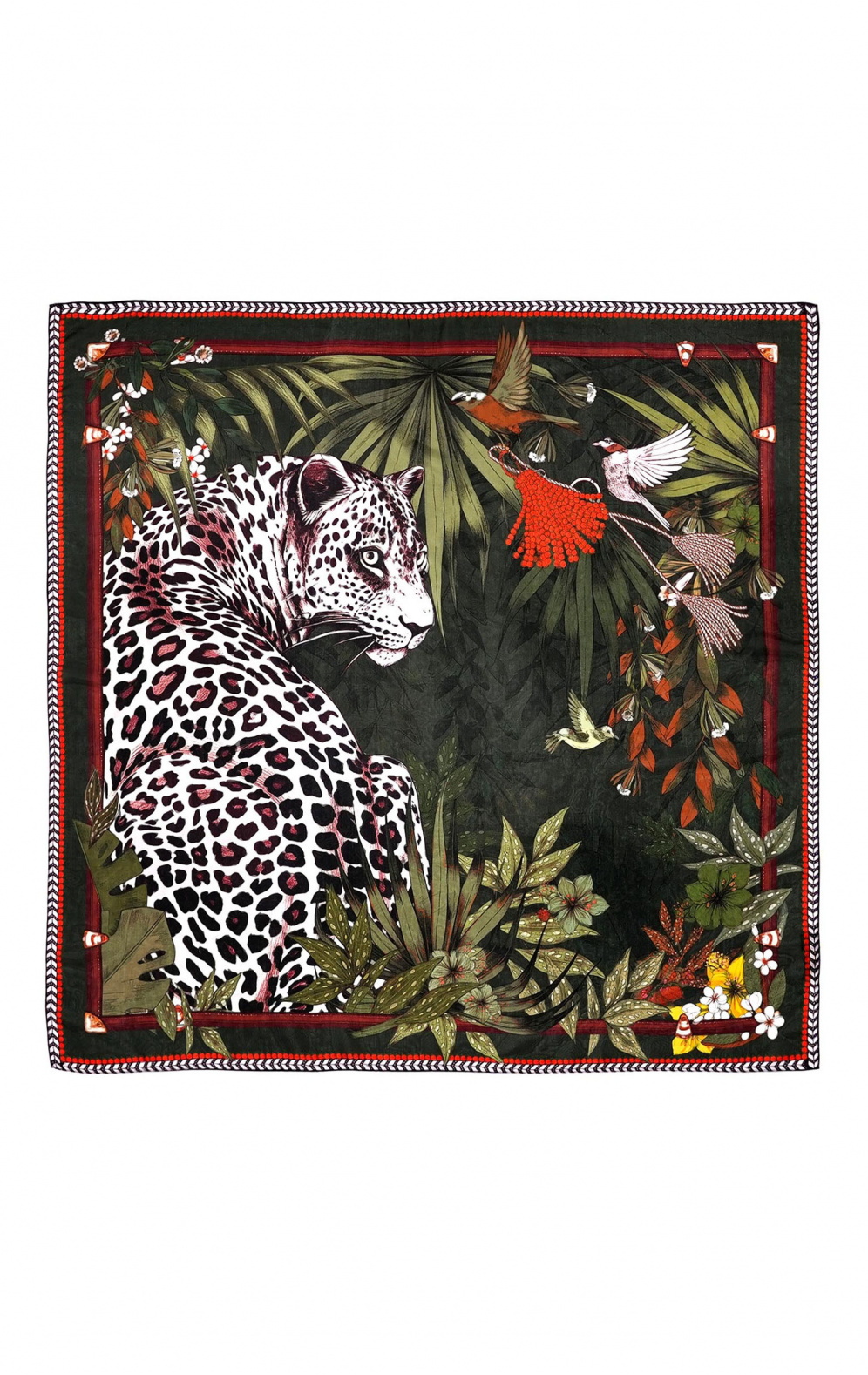 Foulard Panthere Vert