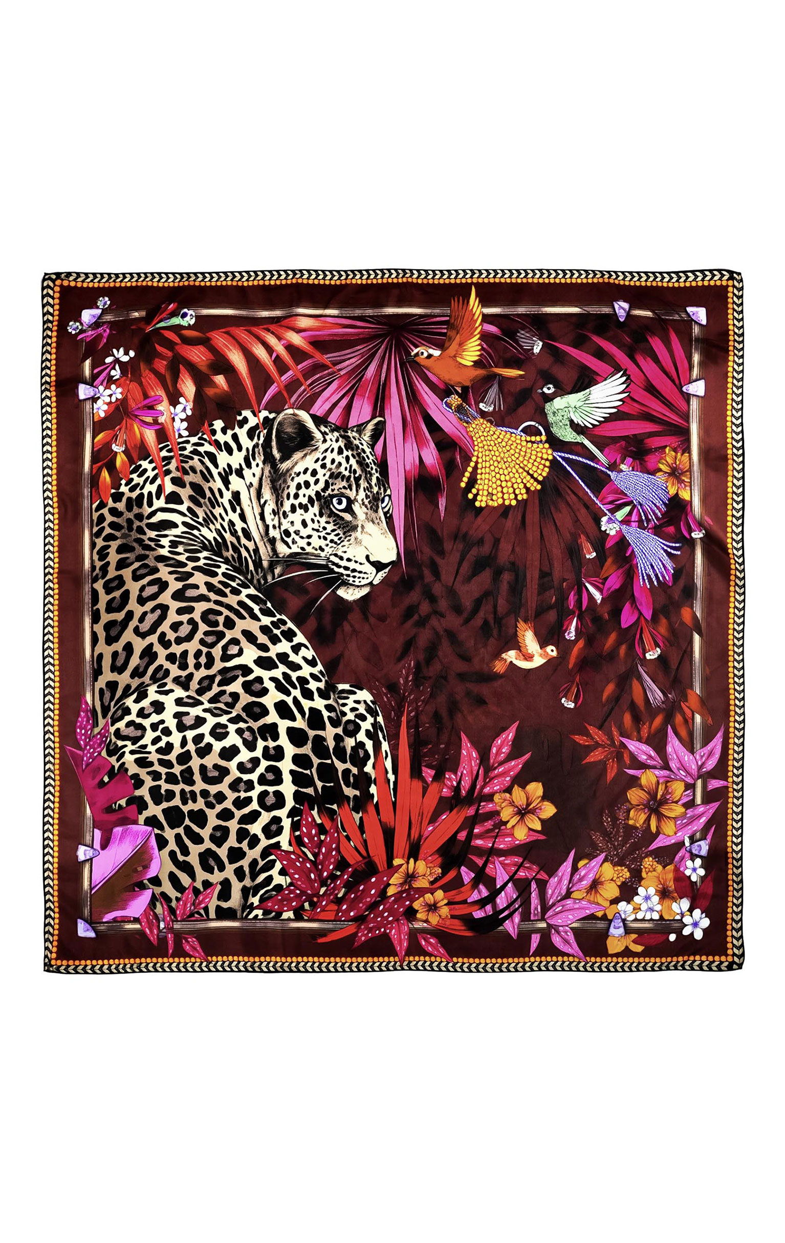 Foulard Panthere Rose