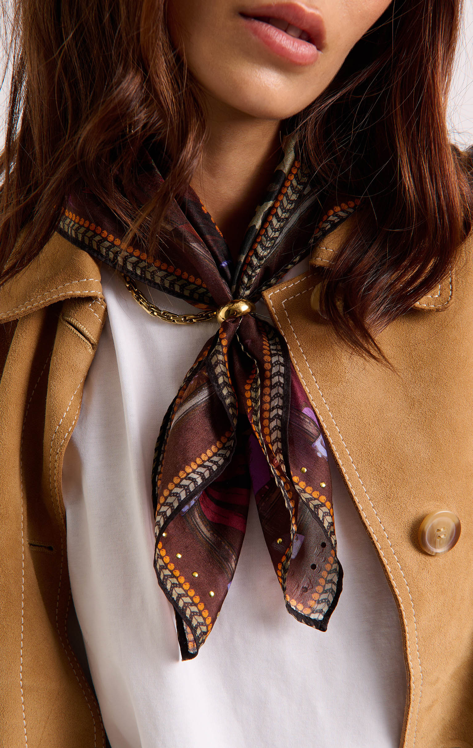 Mini Foulard Panthere Rose