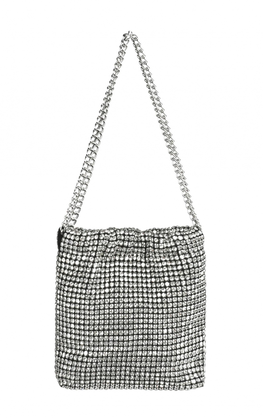 Sac seau Jacey Argenté