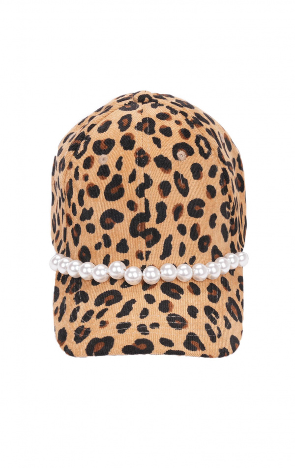 Casquette Alise Léopard