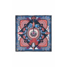 Plaid Douillet Machu Pichu Bleu