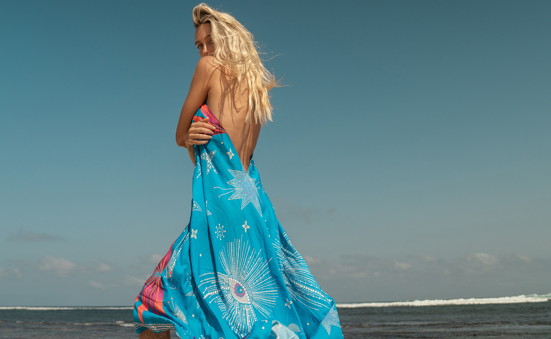 Robe bohème dos nu